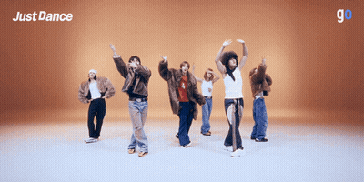 Group Dancing Just Dance GIF
