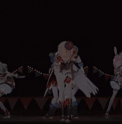 Group Dancing On Stage GIF