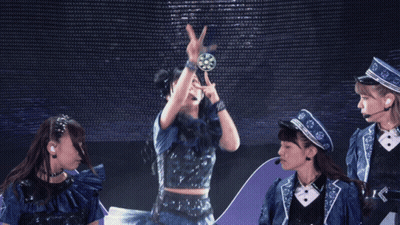 Group Dancing On Stage With Circle GIF