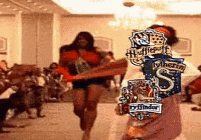 Group Dancing One In Slytherin Shirt GIF