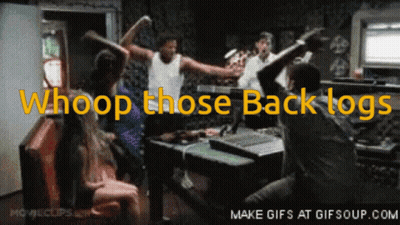 Group Dancing Whoop Those Back Logs GIF