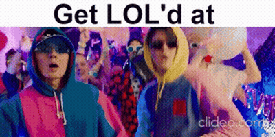 Group Dancing With Get Lol'd At Above GIF