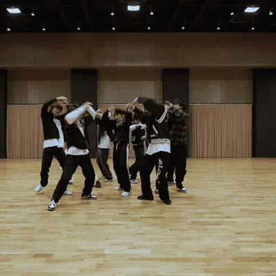 Group Dancing With Off White Shirt