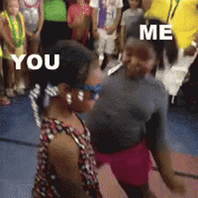 Group Dancing You And Me GIF