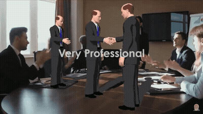 Group Having Meeting Saying Very Professional