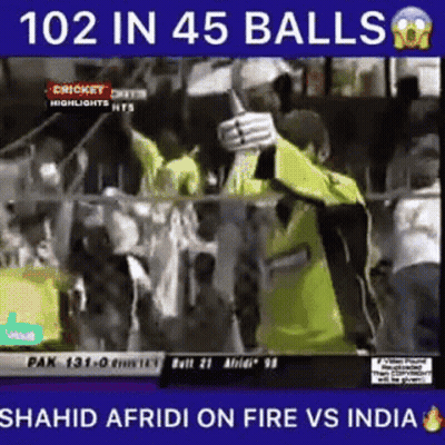 Group Holding Cricket Bat In Stadium GIF