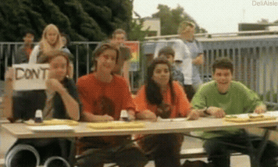 Group Holding Sign Saying Dont GIF