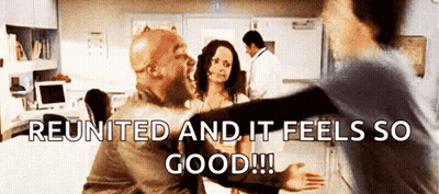 Group Hugging Reunited And It Feels So Good GIF