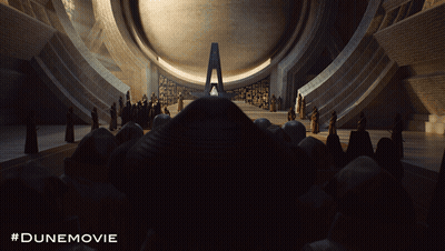 Group In Dark Room #DuneMovie GIF