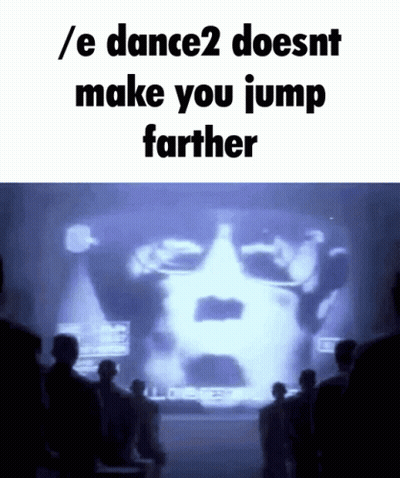 Group In Front Of Screen Saying E Dance2 GIF