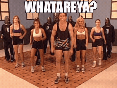 Group In Gym Man Says Whatareya GIF