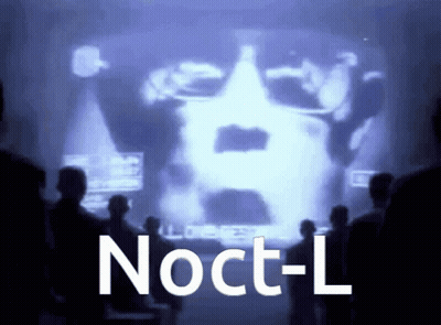 Group Looking At Noct-L Screen GIF