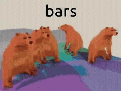 Group Of Bears Standing Together GIF