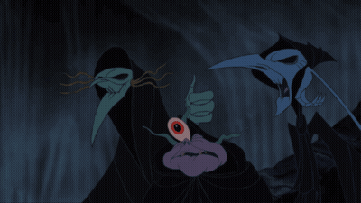 Group of Cartoon Characters Saying We Know