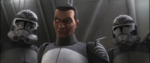 Group Of Clone Troopers Standing In Room GIF