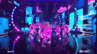 Group Of Dancers Performing Stage NBC GIF
