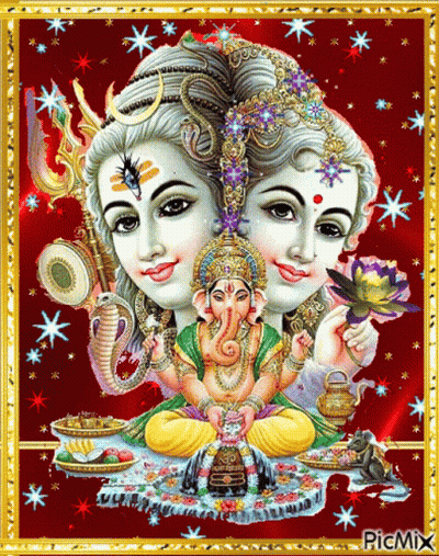 Group Of Deities With Picmix GIF