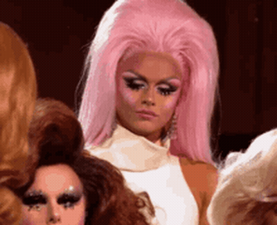 Group Of Drag Queens Standing Together GIF