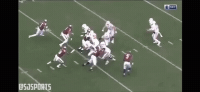 Group Of Football Players Playing GIF