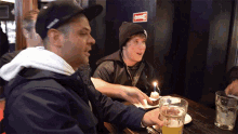 Group Of Friends Celebrating And Singing Happy Birthday GIF