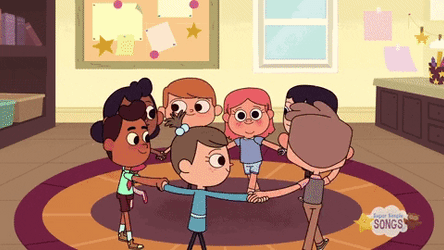 Group Of Kids Play Time GIF