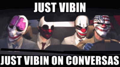 Group Of Masked Men In Car Just Vibin GIF