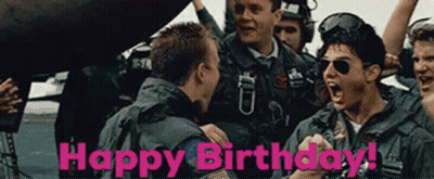 Group Of Men Celebrating Happy Birthday GIF