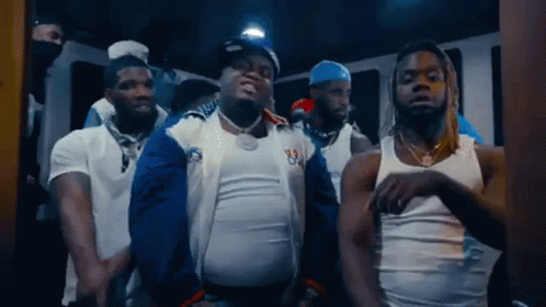 Group Of Men Dancing In Room GIF