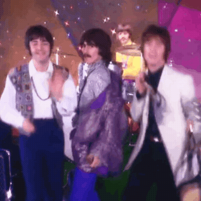 Group Of Men Dancing On Stage GIF