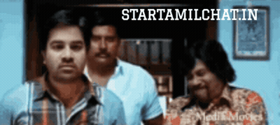 Group Of Men In Front Of Starttamilchat Sign GIF