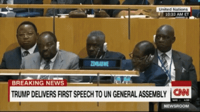 Group Of Men In United Nations Assembly GIF