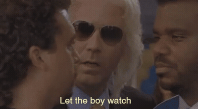 Group Of Men One In Sunglasses And Tie GIF