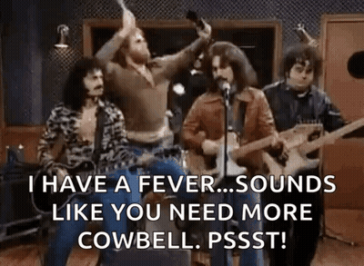Group Of Men Playing Guitars And Singing In Recording Studio GIF