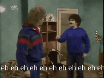 Group Of Men Saying Calm Down GIF