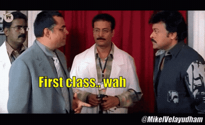 Group Of Men Saying First Class Wah GIF