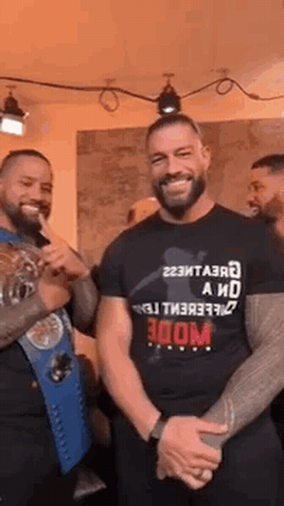 Group Of Men Smiling For Camera GIF