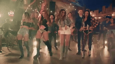 Group Of People Dancing At Party GIF