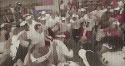 Group Of People Dancing In A Room GIF
