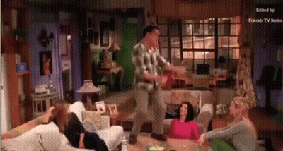Group Of People Dancing In Living Room GIF