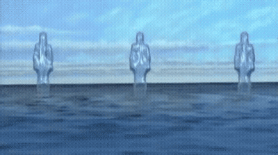 Group Of People Dancing In Water GIF