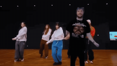 Group Of People Dancing On Stage GIF