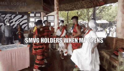 Group Of People Dancing Smvg Holders When MP Opens GIF