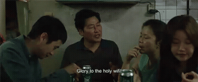 Group Of People Drinking Beer And Eating Food GIF