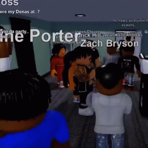 Group Of People Gathered With Me Porter Zach Bryson GIF