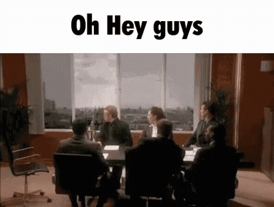 Group Of People Having Meeting In Conference Room GIF