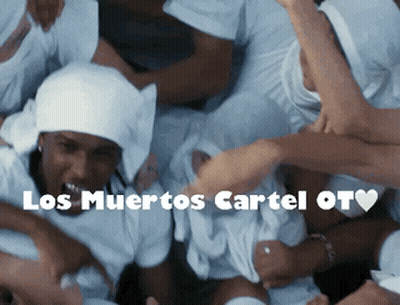 Group Of People Hugging Los Muertos Cartel GIF