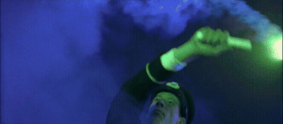 Group Of People In A Boat On The Ocean GIF