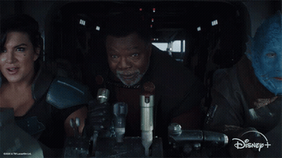 Group Of People In Car With Disney Logo GIF