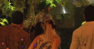 Group Of People In Dark Room With Bitch Watermark GIF