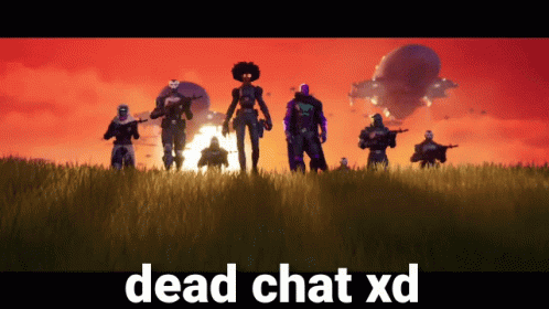 Group Of People In Field Dead Chat XD GIF